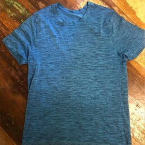 Lululemon Metal Vent Tech Breathe- Iron Blue/Black